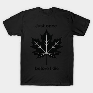 Nocturnal Maple Whisper T-Shirt